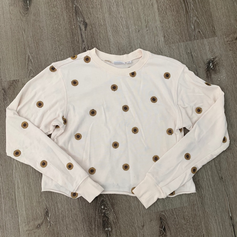 Mighty Fine sunflower cropped tunic